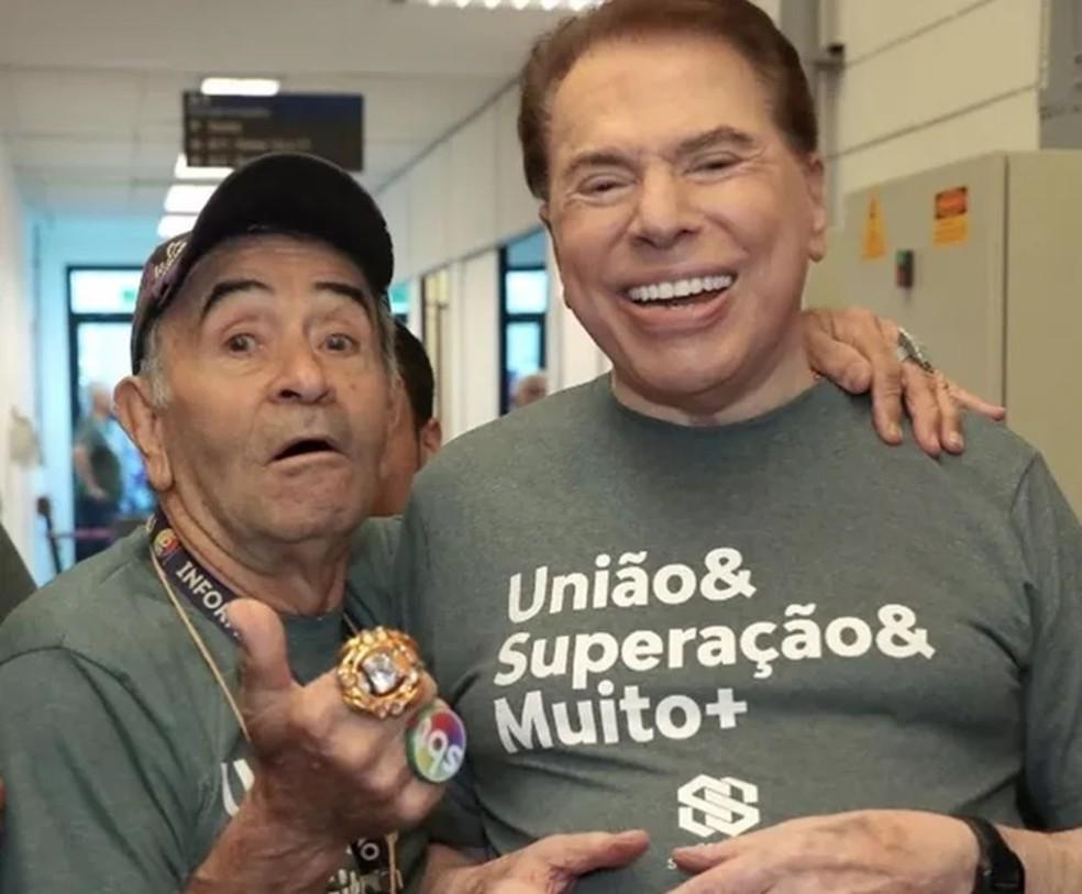 Ivo Holanda e Silvio Santos Foto ReproduoInstagram