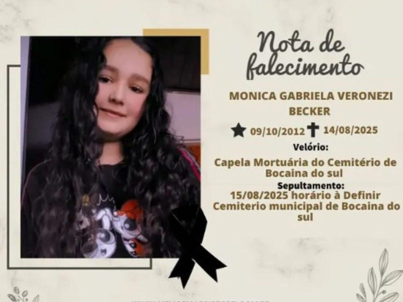 Minha estrelinha identificada adolescente atropelada em rodovia de SC