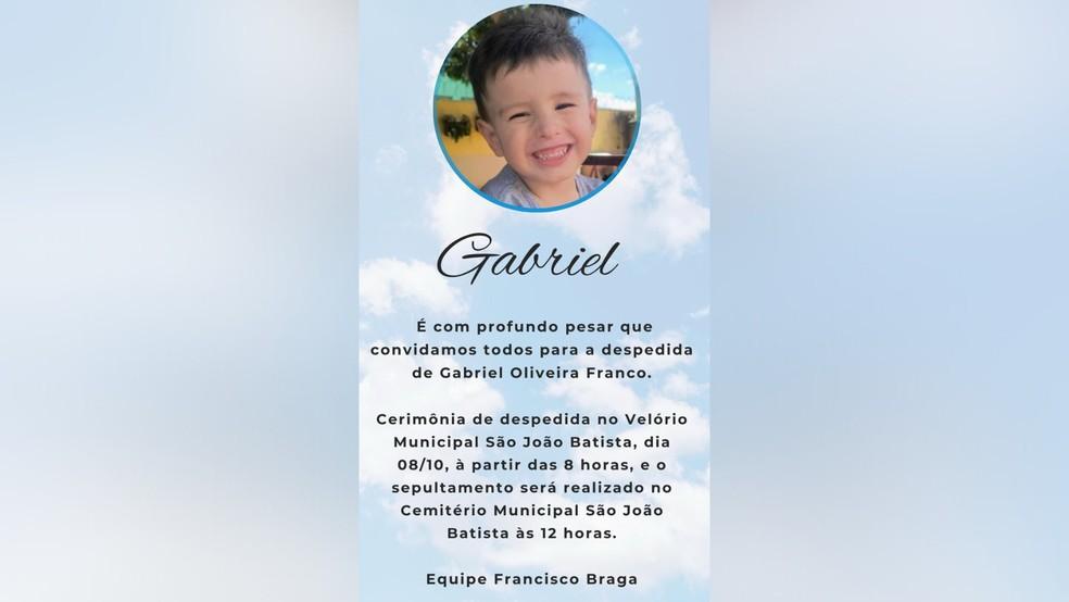 Image: https://brnoticia.com/wp-content/uploads/2025/10/postiimg-68e7b80d6bd0f4079.png Comunicado sobre falecimento de aluno da Escola Municipal de Educao Infantil Francisco Braga em Arax Foto Redes SociaisDivulgao