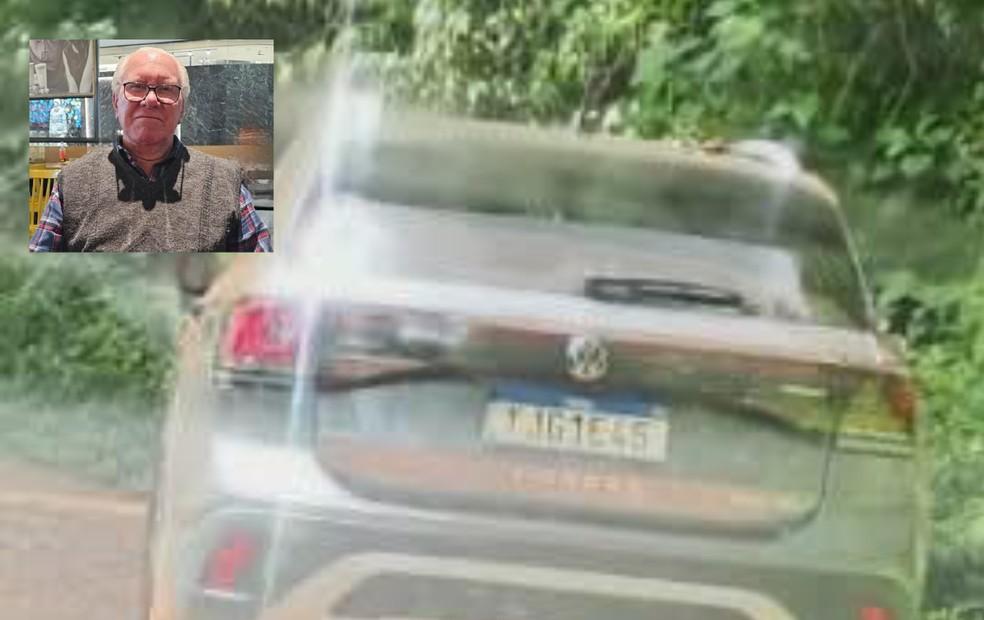 Idoso com Alzheimer desaparece aps consulta odontolgica em Botucatu e carro achado em rea rural Foto Polcia CivilReproduo